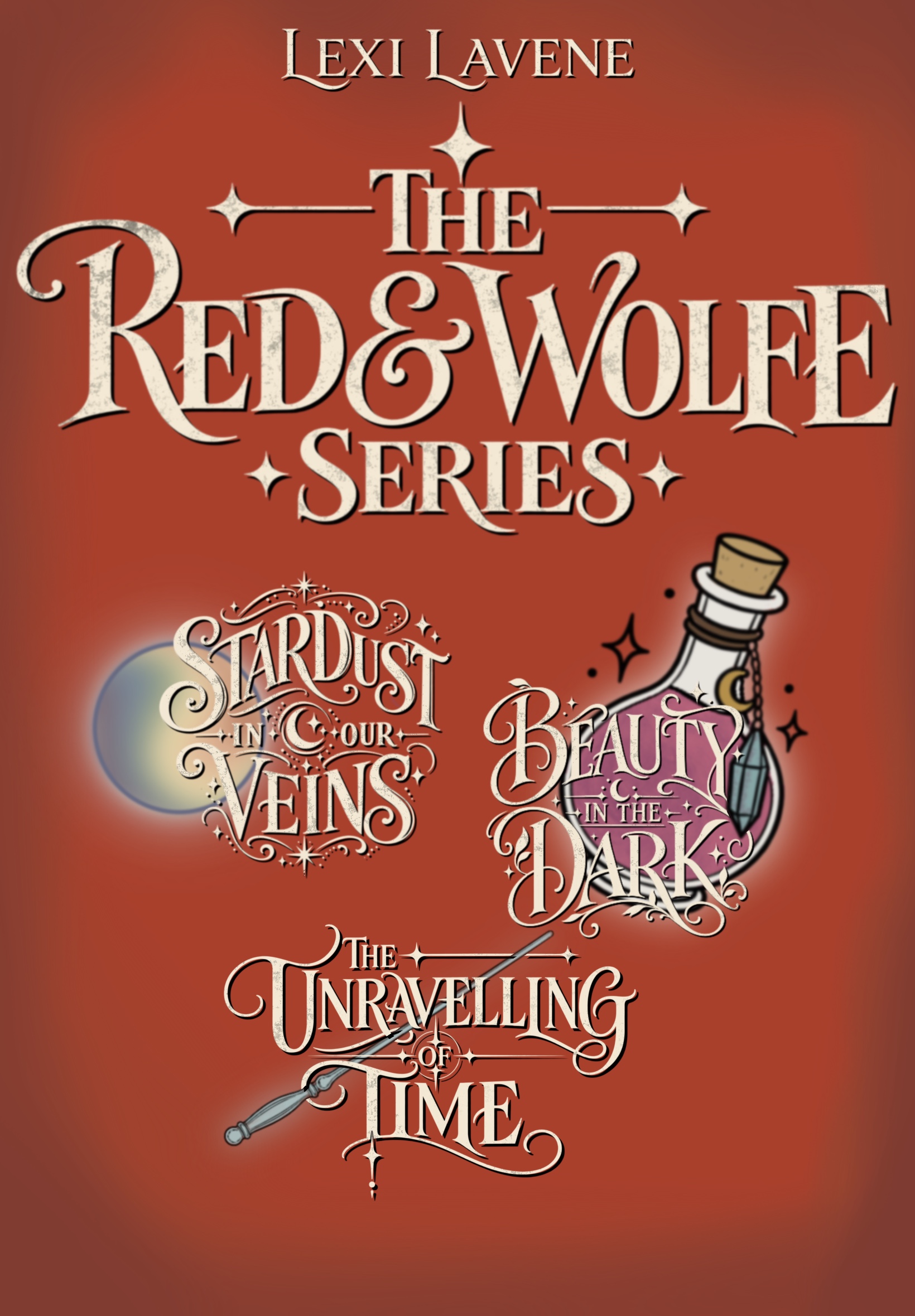 The Red and Wolfe Series bundle by Lexi Lavene